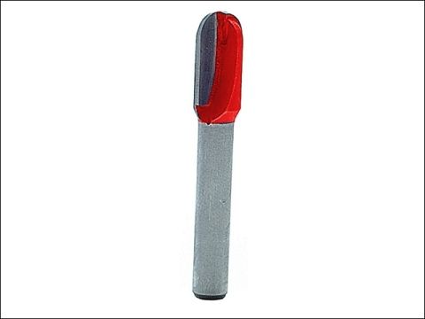 Faithfull Router Bit TCT Radius 5.0mm x 18mm 1/4in Shank