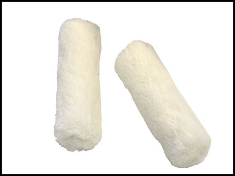 Faithfull Mini Roller Refills 100mm 4 in (2) Medium Pile
