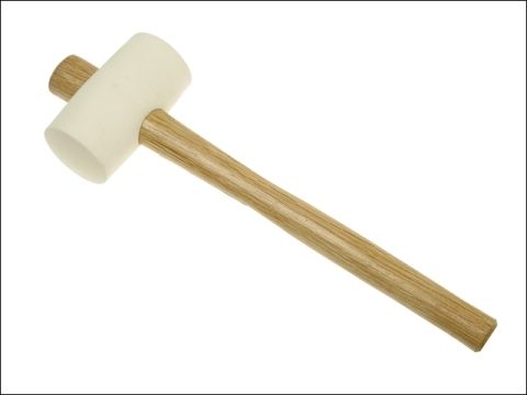 Faithfull Rubber Mallet - White 794g (28oz)