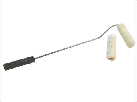 Faithfull Radiator Roller Kit Frame & 2 Refills 100mm 4in