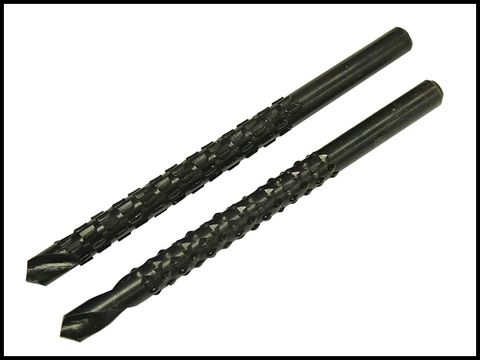 Faithfull Drill Saw Rasp and File Bits - 6.5 x 90 mm