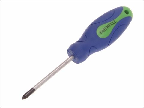 Faithfull Phillips Soft Grip Screwdriver 1Ph x 75mm