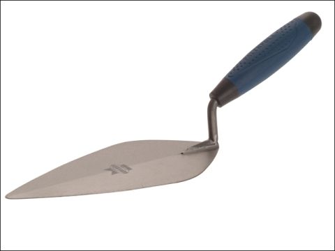 Faithfull 10in London Pattern Brick Trowel Soft Grip Handle