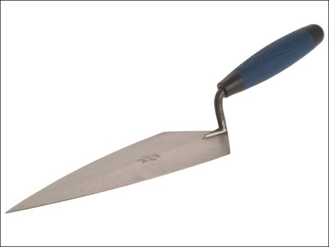 Faithfull 11in Philadelphia Pattern Brick Trowel Soft Grip Handle