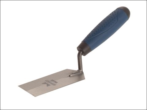 Faithfull Margin Trowel 5in x 2in Soft Grip Handle