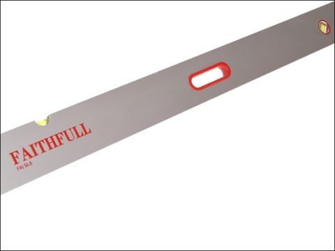 Faithfull Screeding Level 2.4M (8ft) 3 Vial & Grips