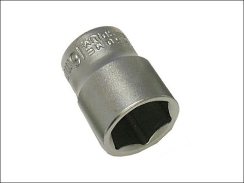 Faithfull Hexagon Socket Chrome Vanadium 3/8 in Drive 8mm