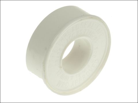 Faithfull P.T.F.E Tape 12mm x 12m White (Pack 10)