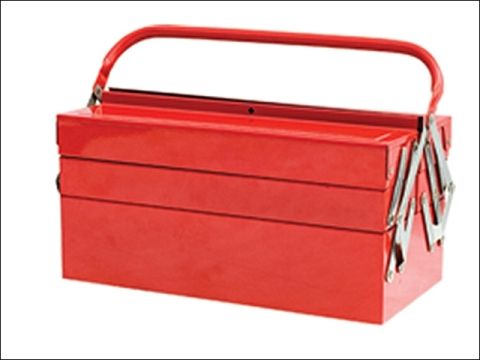 Faithfull Metal Cantilever Tool Box 40cm (17in) 5 Tray