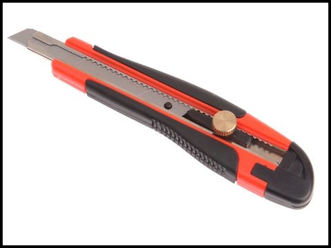 Faithfull Trimming Knife - Retractable Snap Off 9mm
