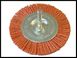 Faithfull Nylon Wheels Flat 100 x 6mm Shank