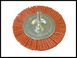 Faithfull Nylon Wheels Flat 75 x 6mm Shank