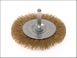 Faithfull Wire Brush 75 x 0.20 x 6mm Shank