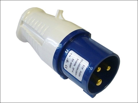Faithfull Power Plus Blue Plug 240v 16 Amp