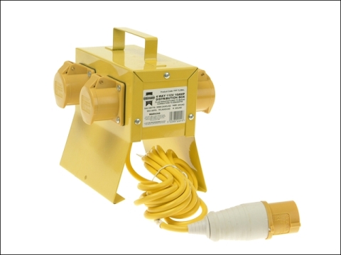 Faithfull Power Plus Distribution Box 4 Way (110 Volt)