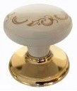 Gainsborough Traditional Belgrave Passage Door Knob Set BG (Pair of Knobs)