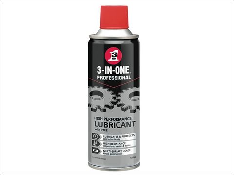3-in-1 3-IN-ONE Professional High Performance Lubricant with PTFE 400ml