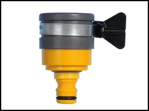 Hozelock 2177 Round Mixer Tap Connector Max 24 mm Diameter