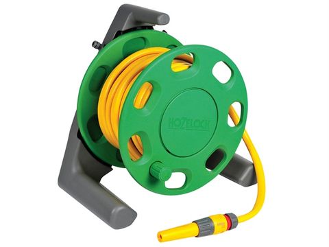 Hozelock 2412 Compact Hose Reel 30m + Multi Purpose Hose 25m
