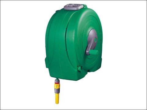 Hozelock 2496 Fast Reel Hose System Wall Mounted + 40 Metres of 12.5mm Hose 