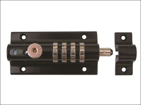 Henry Squire Combi 2 Recodeable Locking Bolt 125mm - Black