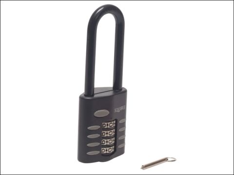 Henry Squire CP50/2.5 Extra 63.5mm Long Shackle Combination Padlock 50mm