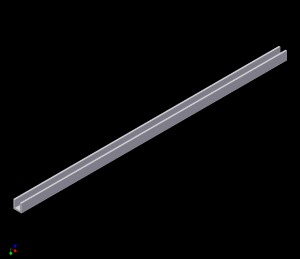 Henderson 81X/1200 Guide Channel 1200mm