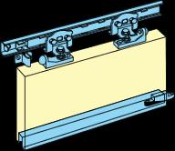 Henderson Marathon 90 Sliding Door Track