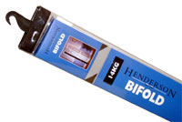 Henderson B10/2 Bifold Folding Door Gear Track Kit for opening up to 1067mm