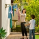Hills Supa Fold Wall Mounted Folding Frame Washing Lines