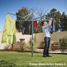 Hills Rotary 6 Washing Line - Cottage Green