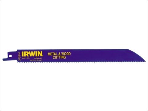 Irwin Sabre Saw Blades 610R 150mm Metal & Wood Cutting Pack of 5