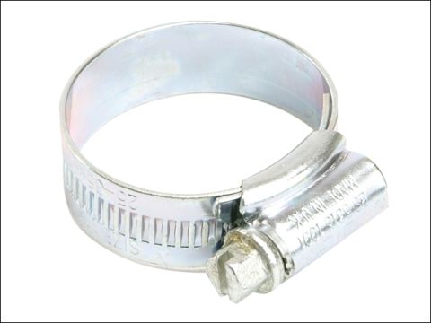 Jubilee 1X Zinc Protected Hose Clip 30mm - 40mm 1.1/8in - 1.5/8in