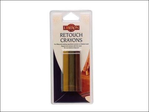 Liberon Retouch Crayon Assorted x 3