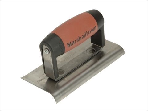 Marshalltown 176D Cement Edger 6 x 3in Durasoft Handle Curved & Straight Ends