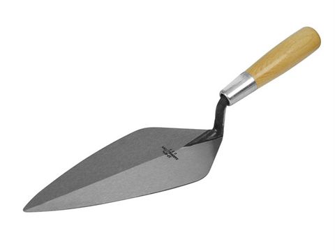Marshalltown 33 13in London Pattern Brick Trowel Wooden Handle