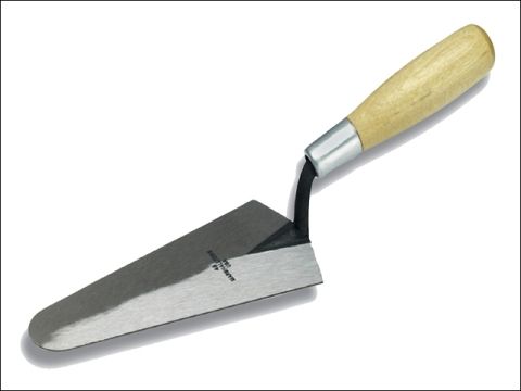 Marshalltown 48 Gauging Trowel 7 x 3.3/8in - Wooden Handle