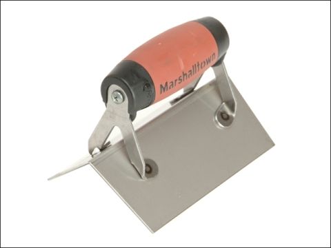 Marshalltown 67SSD External Corner Trowel Stainless Steel Durasoft Handle Square