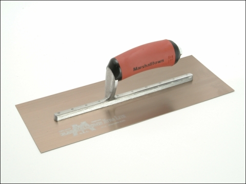Marshalltown MPB13GSD Pre Worn Plasterers Trowel Gold Stainless Steel 13 x 5in