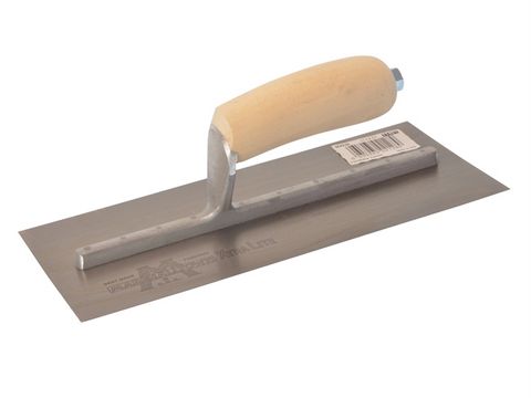 Marshalltown MXS3 Finishing Trowel - Wooden Handle 11 x 4. 3/4in