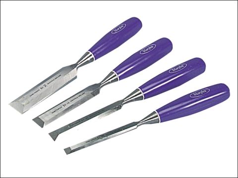 Marples Irwin M444 Blue Chip Bevel Edge Chisel - Set of 4