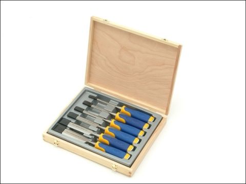 Marples Irwin MS500 Soft Touch Bevel Edge Chisel Set 6