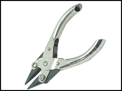 Maun Snipe Nose Plier Serrated Jaw 125mm (5 in)