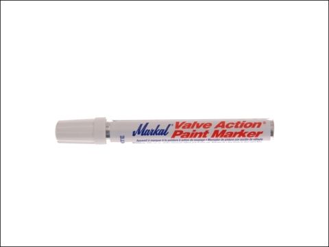Markal Valve Action Paint Marker - White