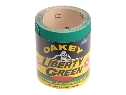 Oakey Liberty Green Roll 10m X 115mm 80g