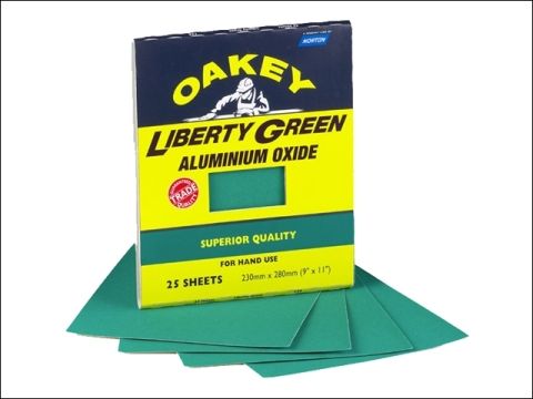 Oakey Liberty Green Sheets (3) Assorted