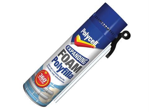 Polycell Expanding Foam Filler Gap Gun 500 ml