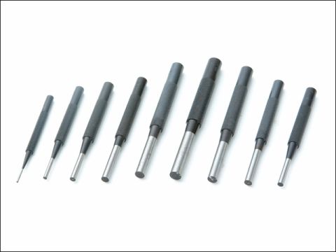 Priory 135-S9 Parrallel Pin Punches in Wallet Set 9