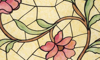 900mm x 15m Rose Patifix Self Adhesive Window Film / Sticky Back Plastic