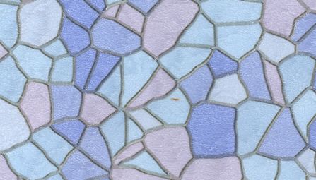 450mm x 2m Coloured Mosaic Patifix Self Adhesive Window Film / Sticky Back Plastic